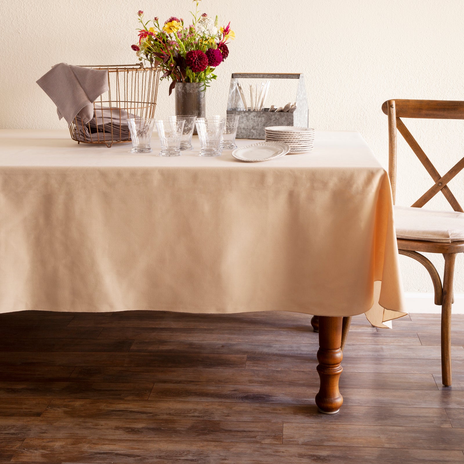 Classic Cotton Blend available in 45 vibrant colors.