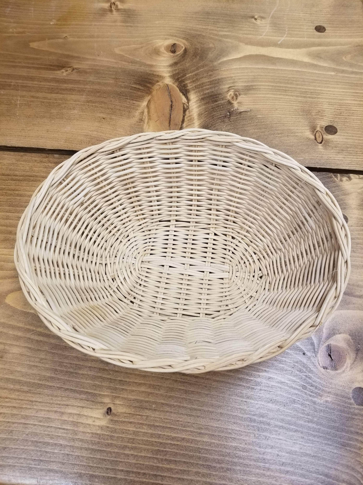 Bread Basket, Wicker Oval