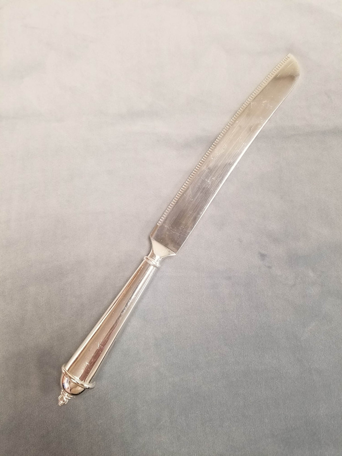 Vintage Silver Cake Knife
