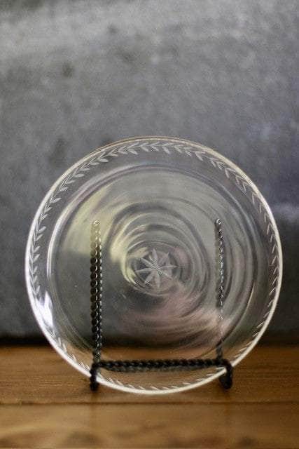 Etched French Glass Tableware
