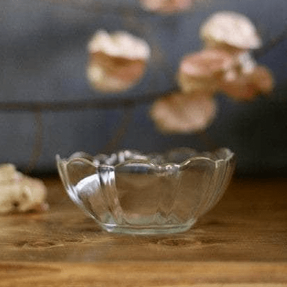 Fluted Glass Bowl, 11oz