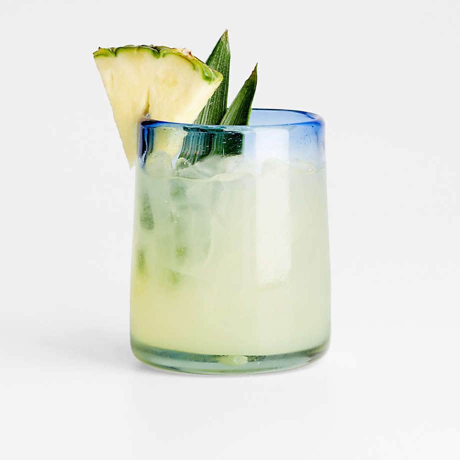 Pacifico Blue Double Old Fashion