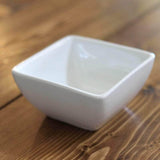 Square White China
