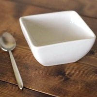 Square White China