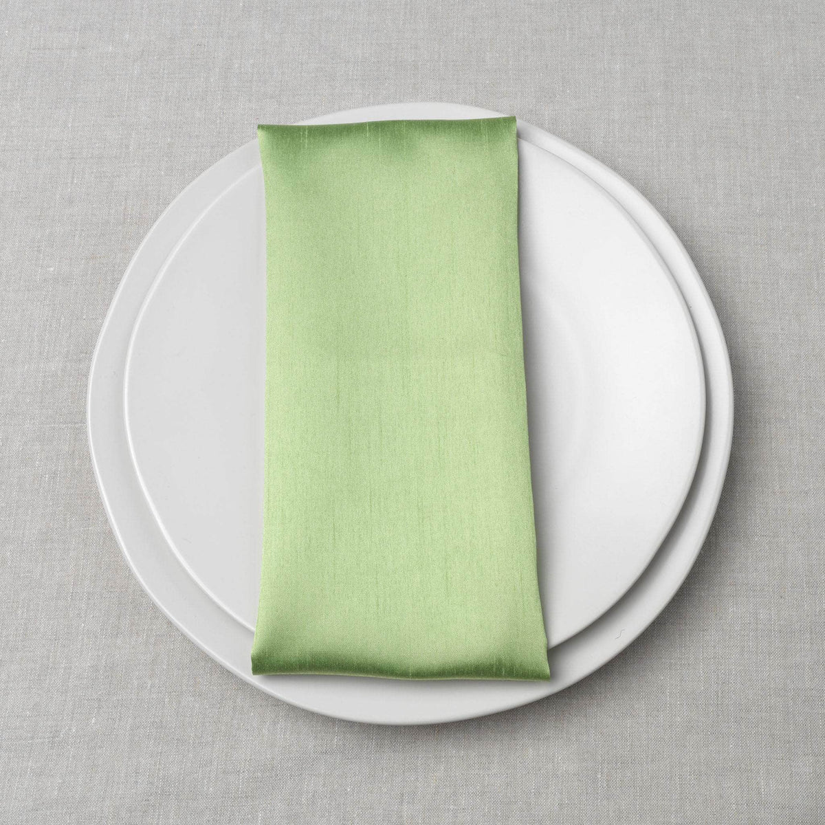 Dupioni Table Linens - Lime