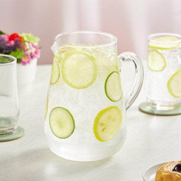 Glass Water Pitcher, 75 oz