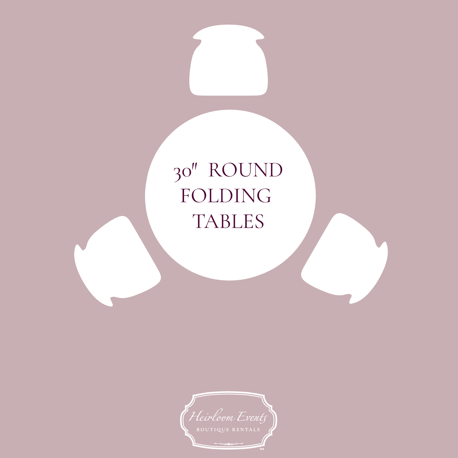 Round Table Rentals - Heirloom Events