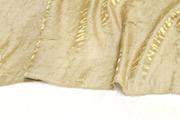 Iridescent Crush Table Linen - Champagne Gold