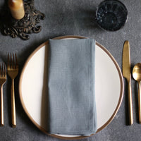 European Linen Napkins in Tomales Bay