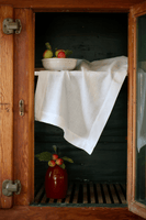 European Linen Table Runner in White
