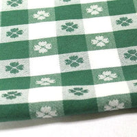 Linen Check - Green