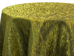 Iridescent Crush Table Linen - Moss