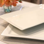 White China Serving Pieces