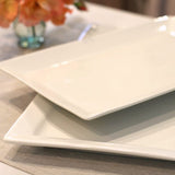 White China Serving Pieces