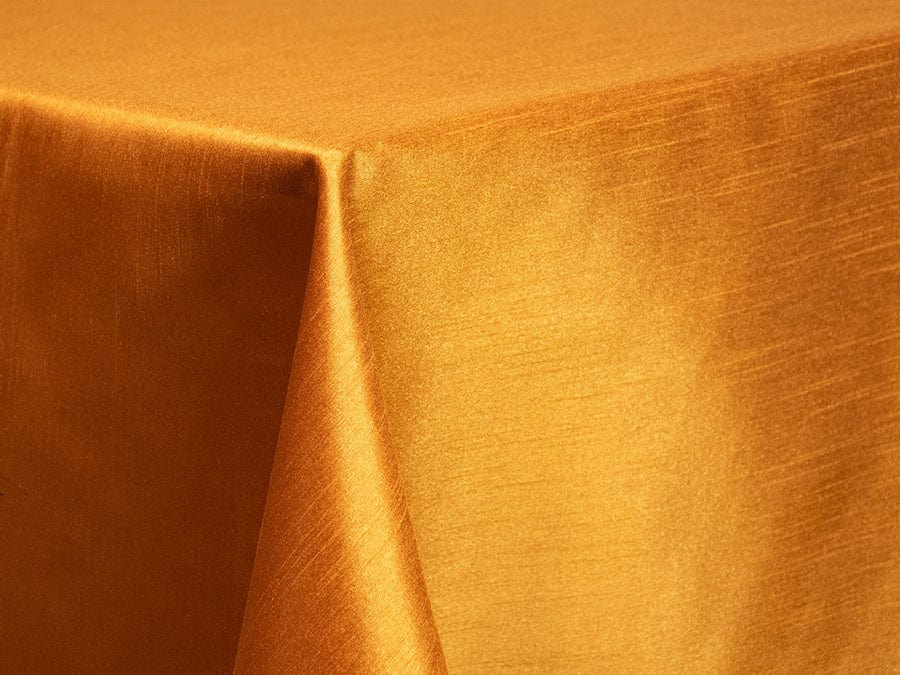 Dupioni Table Linens - Copper
