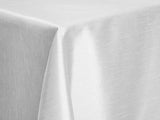 Dupioni Table Linens - White