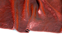 Iridescent Crush Table Linen - Velvet Red