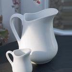 White China Serving Pieces