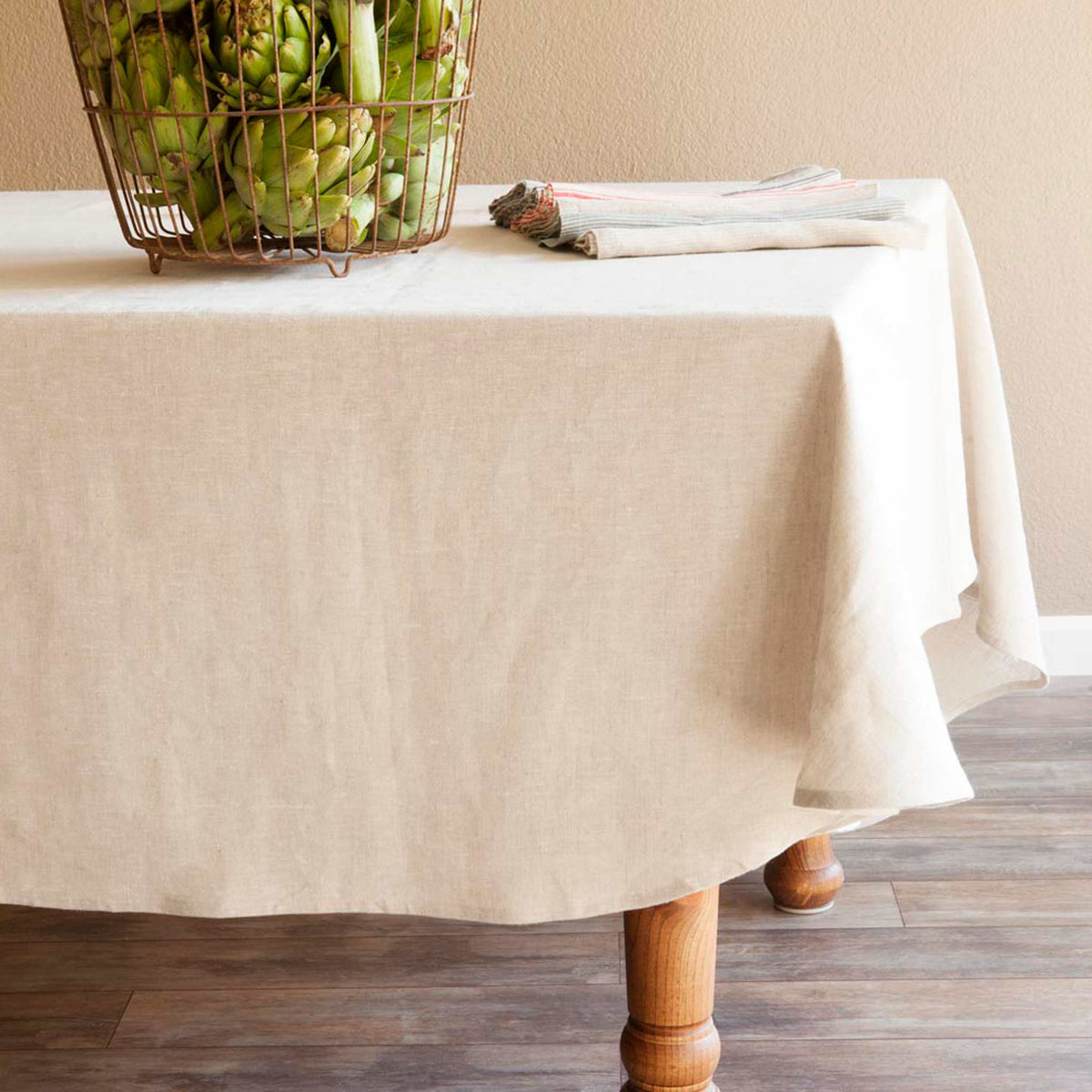 Natural Homespun French Linen