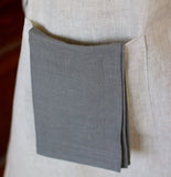 European Linen Tea Towel in Apron Pocket